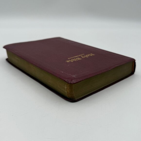 Holy Bible Concordance KJV Red Letter Edition 1973 Red Cover Word Aflame Press - Picture 3 of 12